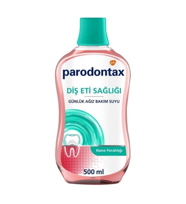دهانشویه پورودانتکس ضد حساسیت Parodontax حتی مناسب لثه جراحی شده 500 میل