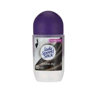 رول‌ دئودورانت زنانه لیدی اسپید استیک مدل Shower Fresh Invisible Dry 48H حجم ۵۰ میلی‌لیتر