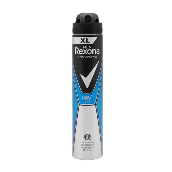 اسپری رکسونا ضد تعرق مردانه Rexona COBALT DRY اصلی 200 میل