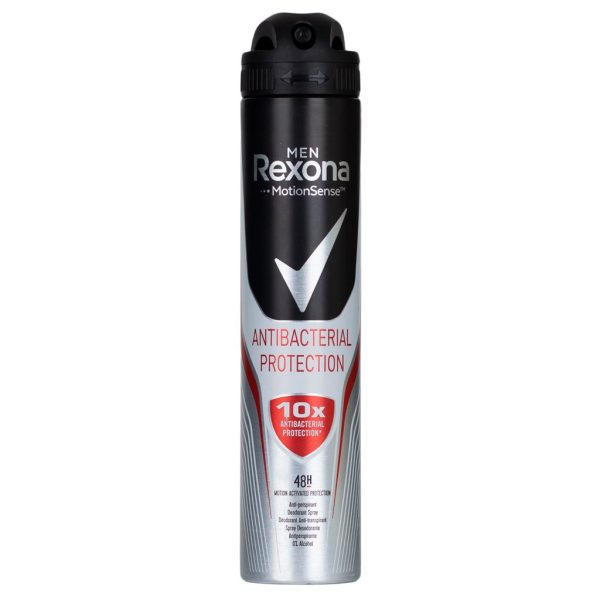 اسپری ضد تعریق آقایان رکسونا آنتی باکتریال Rexona Antibacterial اصلی 200 میل