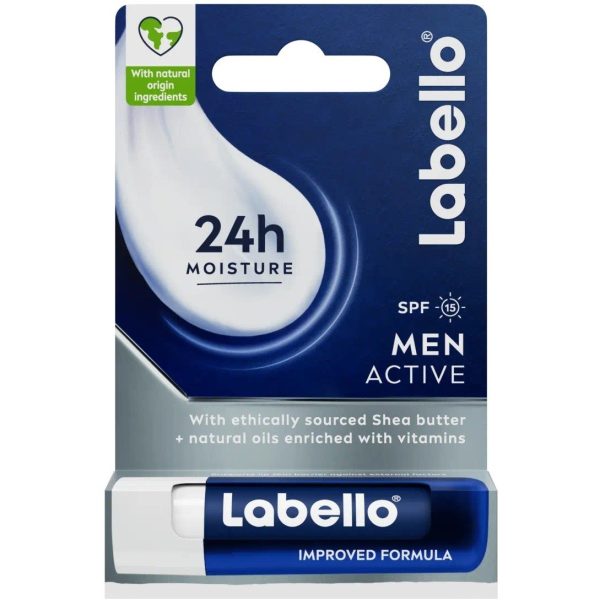 بالم مرطوب کننده لب آقایان لابلو Labello آبرسان 24 ساعته