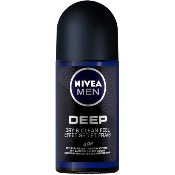 مام رول ضد تعریق مردانه نیوآ IVEA مدل Deep حجم 50 میلی لیتر