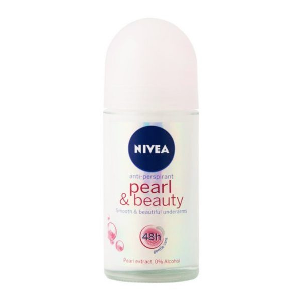 مام نیوآ رول ضد تعریق مدل pearl & beauty حاوی عصاره مروارید حجم 50 ميل