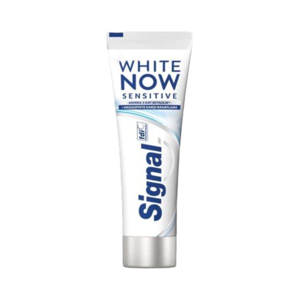 خمیردندان سفید کننده سیگنال سري white now مناسب دندان هاي حساس 75 میل
