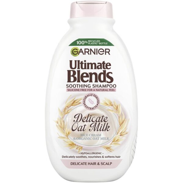شامپو گارنیر پوست حساس حاوی شیر جو و کرم برنج Garnier Delicate Dat حجم 400 میل