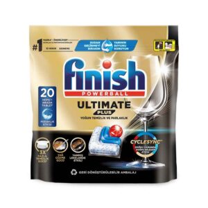 قرص ماشین ظرفشویی فینیش Finish مدل اولتیمیت پلاس  تعداد 20 عددی