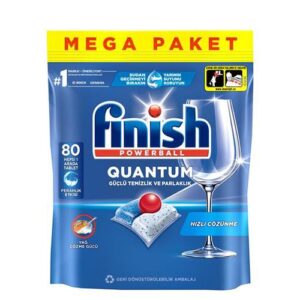 خرید قرص ماشین ظرفشویی فینیش finish مدل کوانتوم Hesi 1 Arada بسته 80 عددی