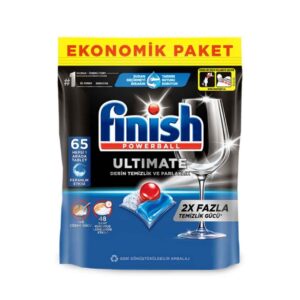 قرص ماشین ظرفشویی فينيش finish ultimate کوانتوم التيميت تعداد 65 عددی