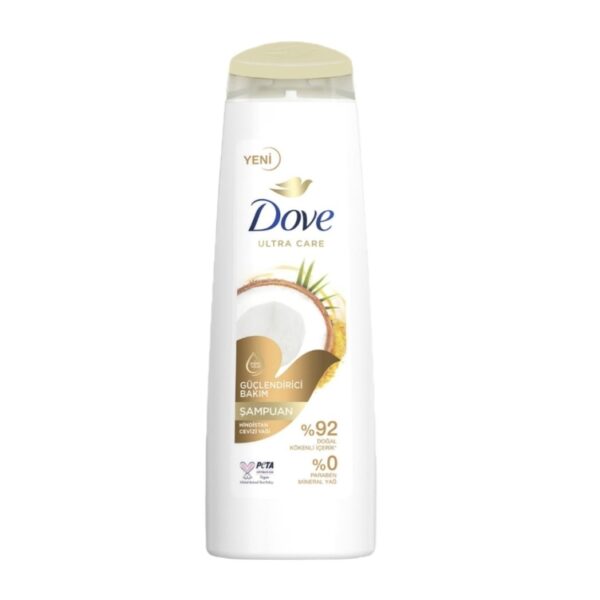 شامپو داو تقویت کننده مو حاوی روغن نارگیل و روغن های مغذی 400 میل DOVE