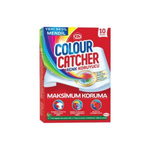 دستمال کالر کچرجلوگیر از اختلال رنگ شستشوی لباس های رنگی بسته ۱۰ عددی COLOUR CRTCHER