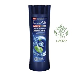 شامپو کلیر نعنایی و یخ مناسب پوست سر چرب اصل مردانه Clear مدل Cool Sport Menthol حجم 350 ميل
