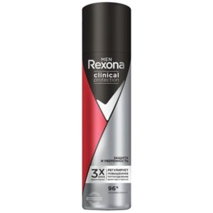 اسپری رکسونا کلینیکال ضدتعریق مردانه Rexona  Clinical  رایحه مردانه و باطراوت با حجم 150 میلی‌لیتر